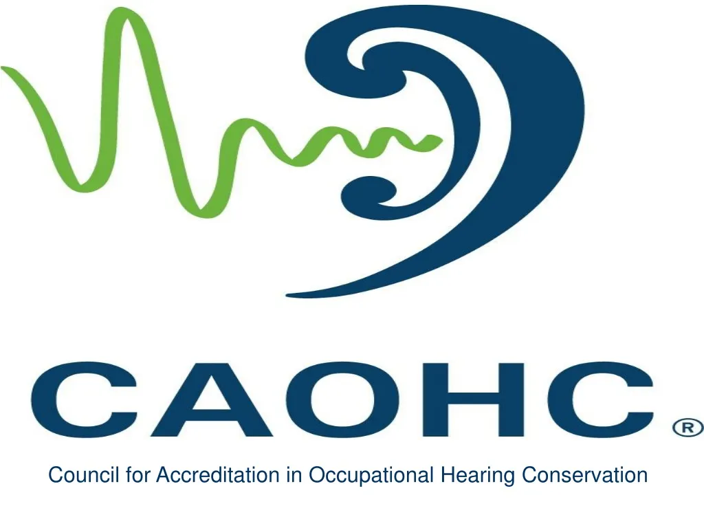council for accreditation in occupational hearing