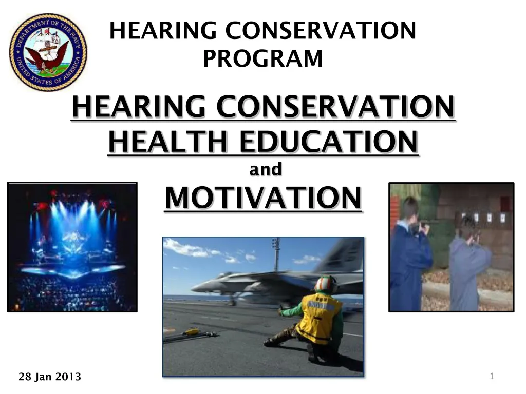 hearing conservation health education and motivation