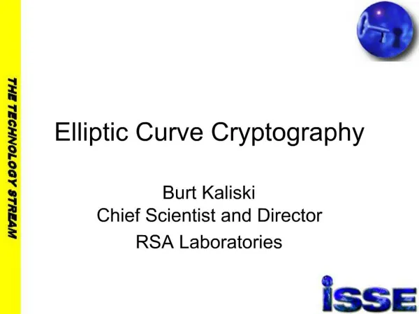 Elliptic Curve Cryptography