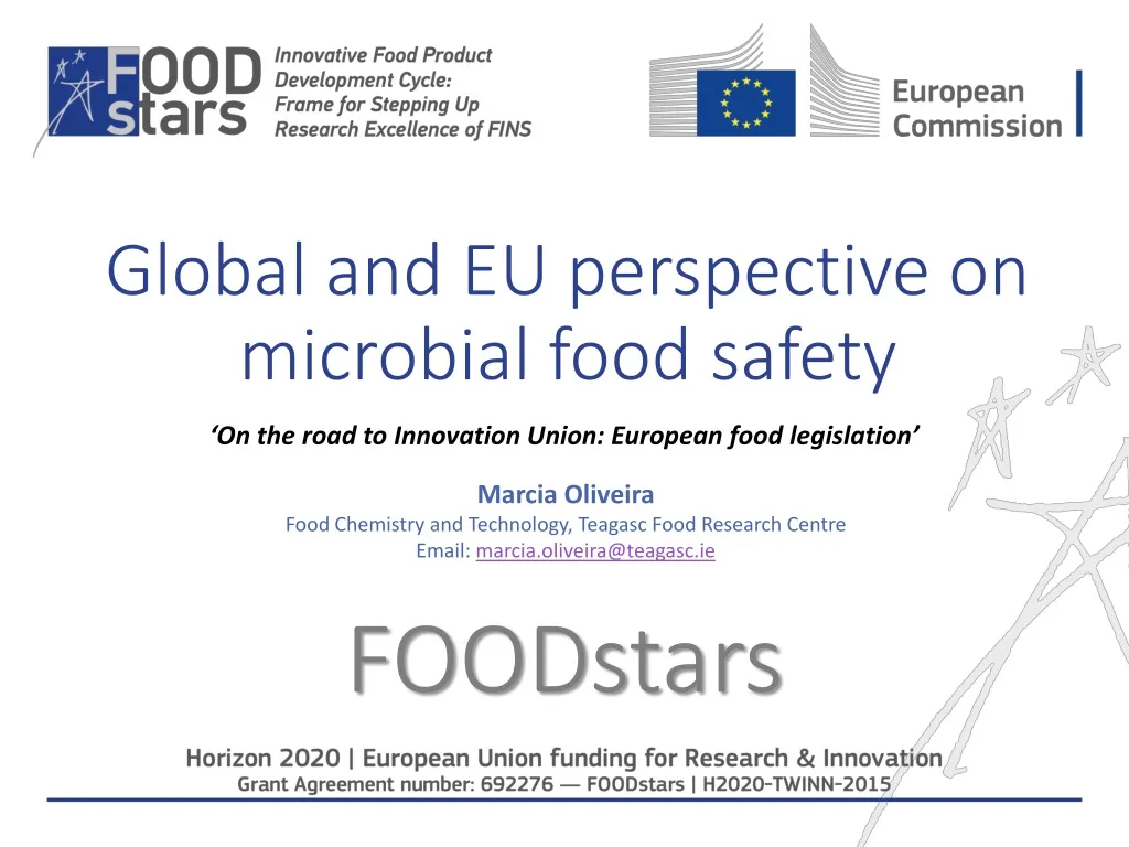 global and eu perspective on microbial food safety