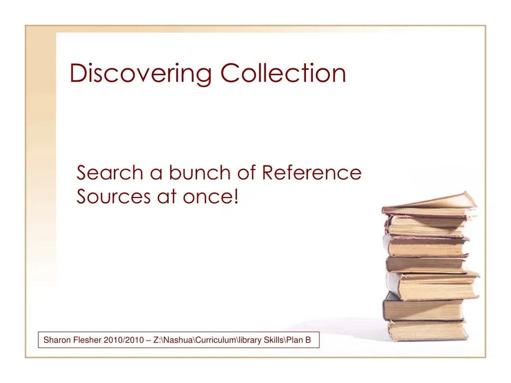 discovering collection