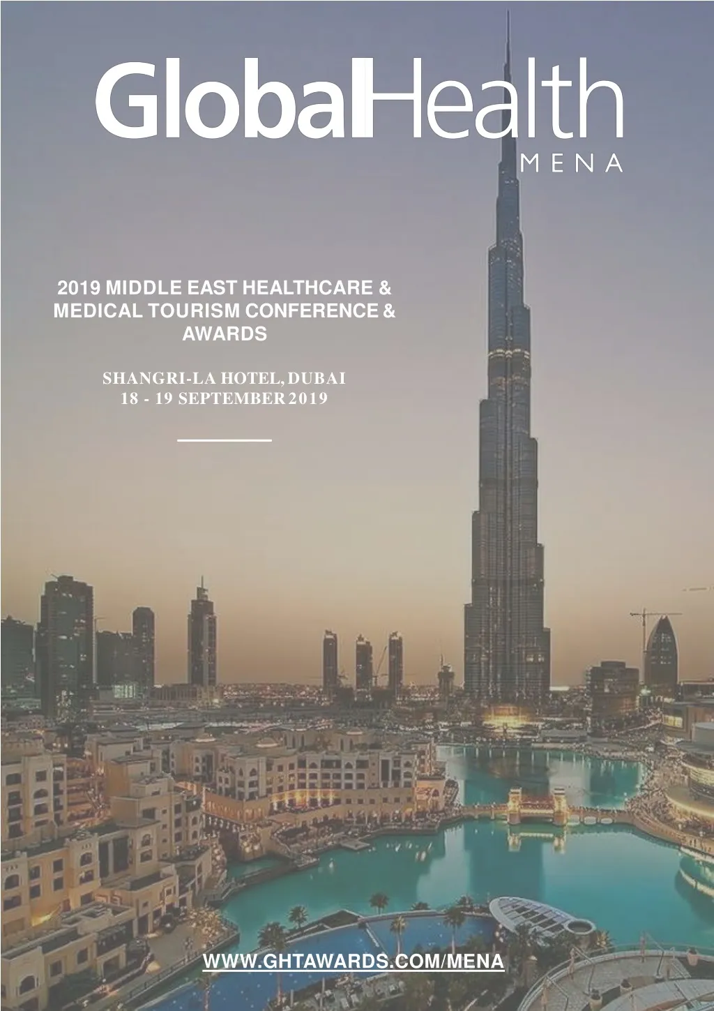 2019 middle east healthcare medical tourism