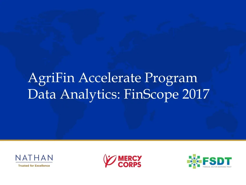agrifin accelerate program data analytics finscope 2017