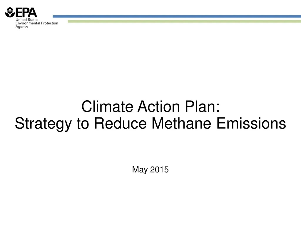 climate action plan strategy to reduce methane