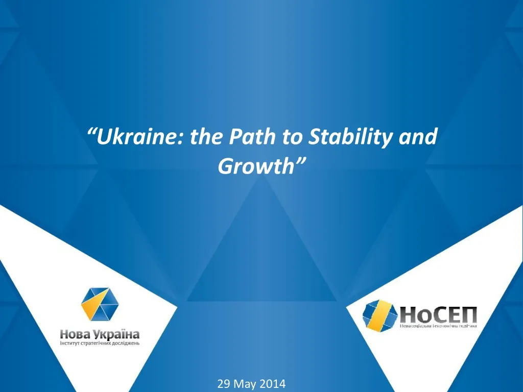 ukraine the path to stability and growth