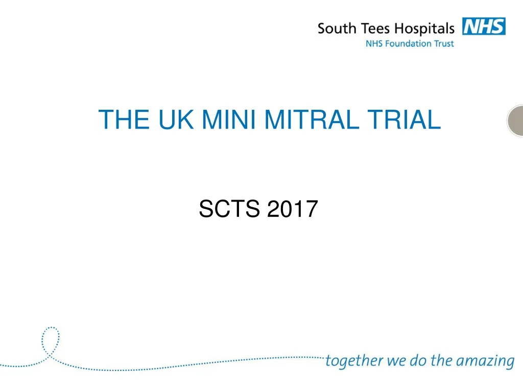 the uk mini mitral trial