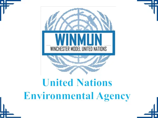 United Nations Environmental Agency