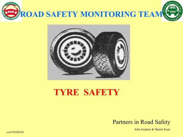 ROAD SAFETY MONITORING TEAM