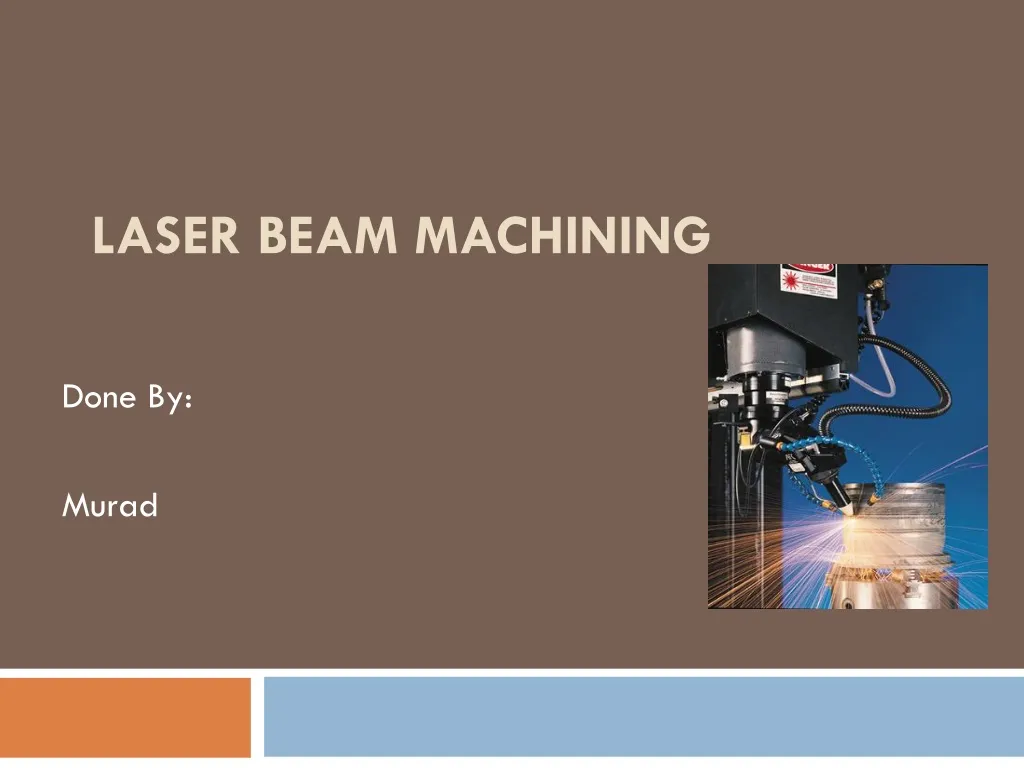 laser beam machining