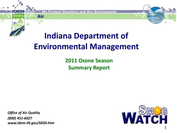 Indiana Department of Environmental Management