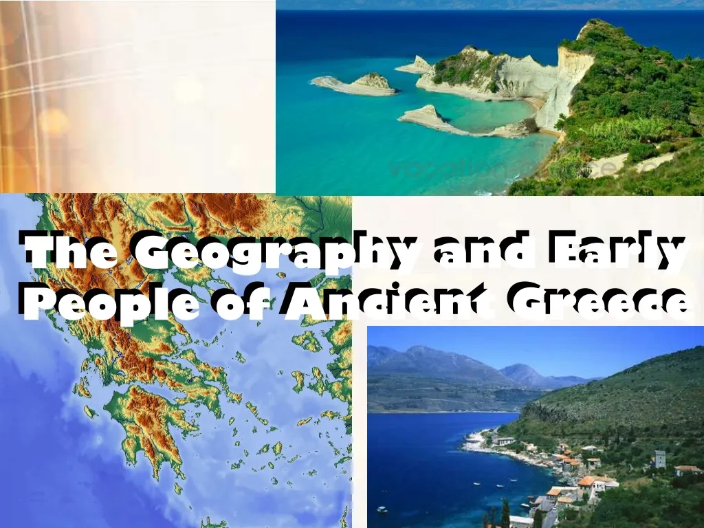 the geography and early people of ancient greece