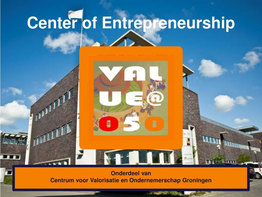 center of entrepreneurship