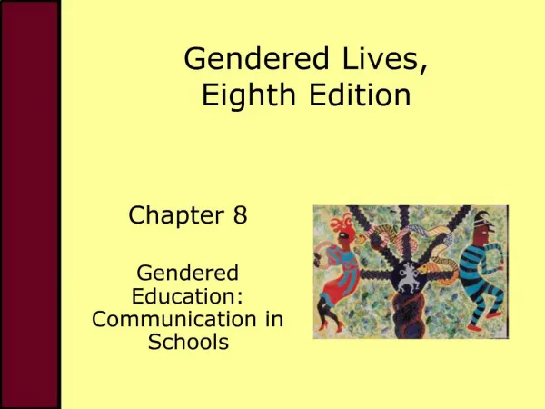 Gendered Lives, Eighth Edition