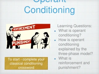 Operant Conditioning - slide 1