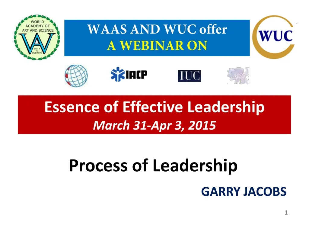 essence of effective leadership march 31 apr 3 2015
