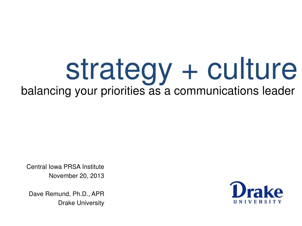 strategy culture