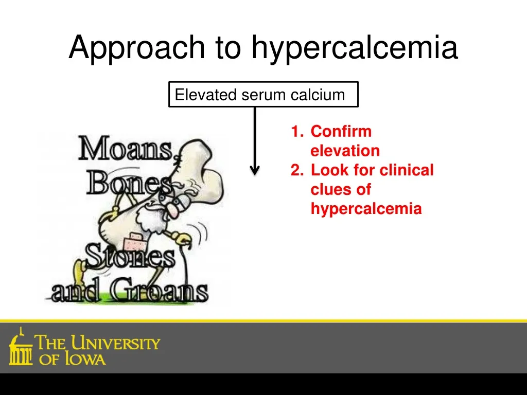 approach to hypercalcemia