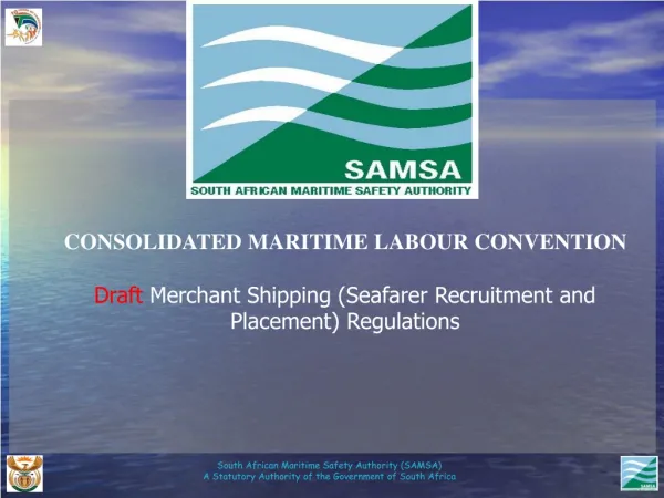 CONSOLIDATED MARITIME LABOUR CONVENTION