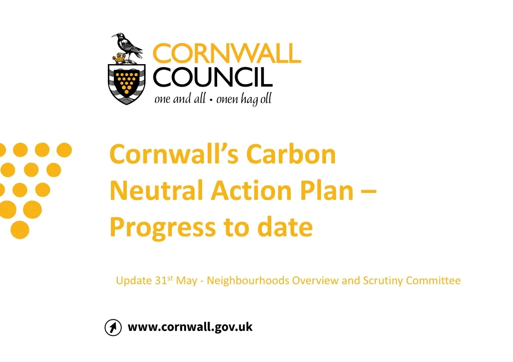 cornwall s carbon neutral action plan progress