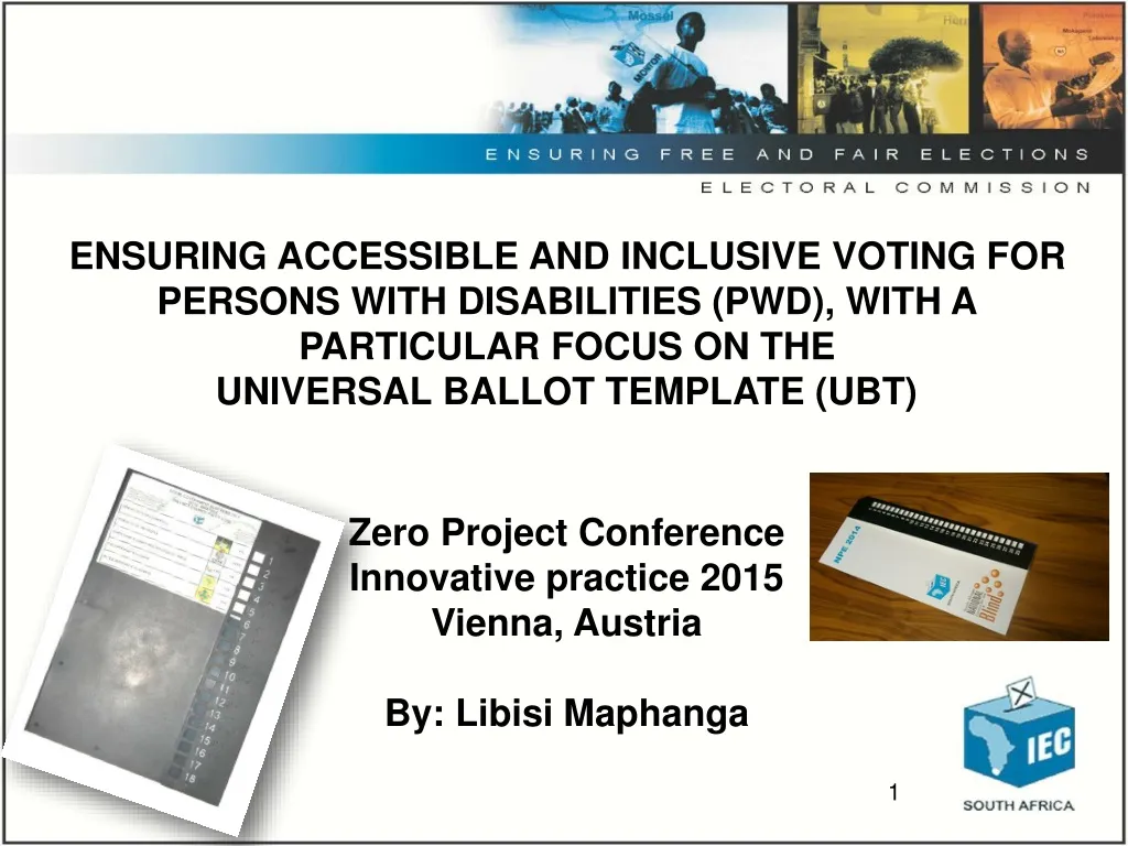 ensuring accessible and inclusive voting