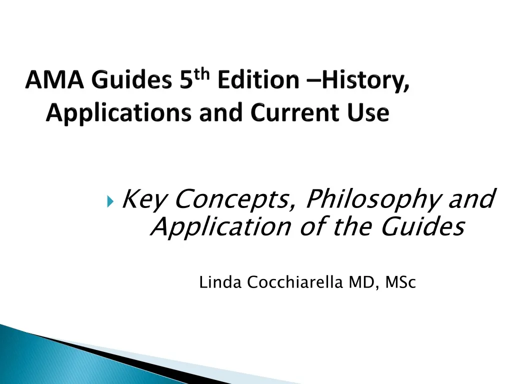 ama guides 5 th edition history applications and current use