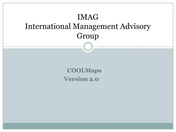IMAG International Management Advisory Group