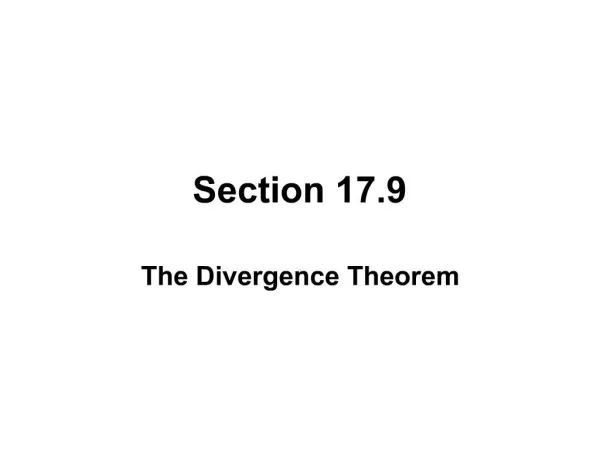Section 17.9