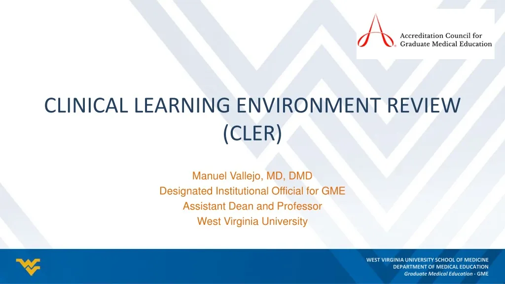 clinical learning environment review cler