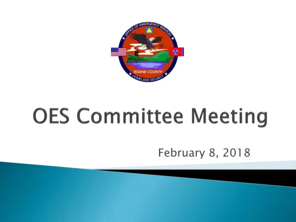 OES Committee Meeting