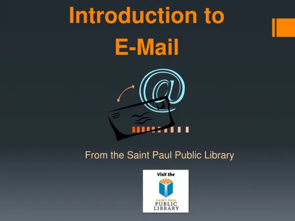 Introduction to E-Mail