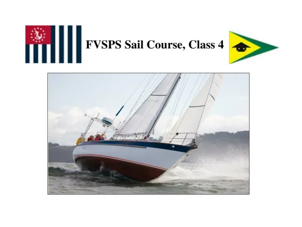 FVSPS Sail Course, Class 4