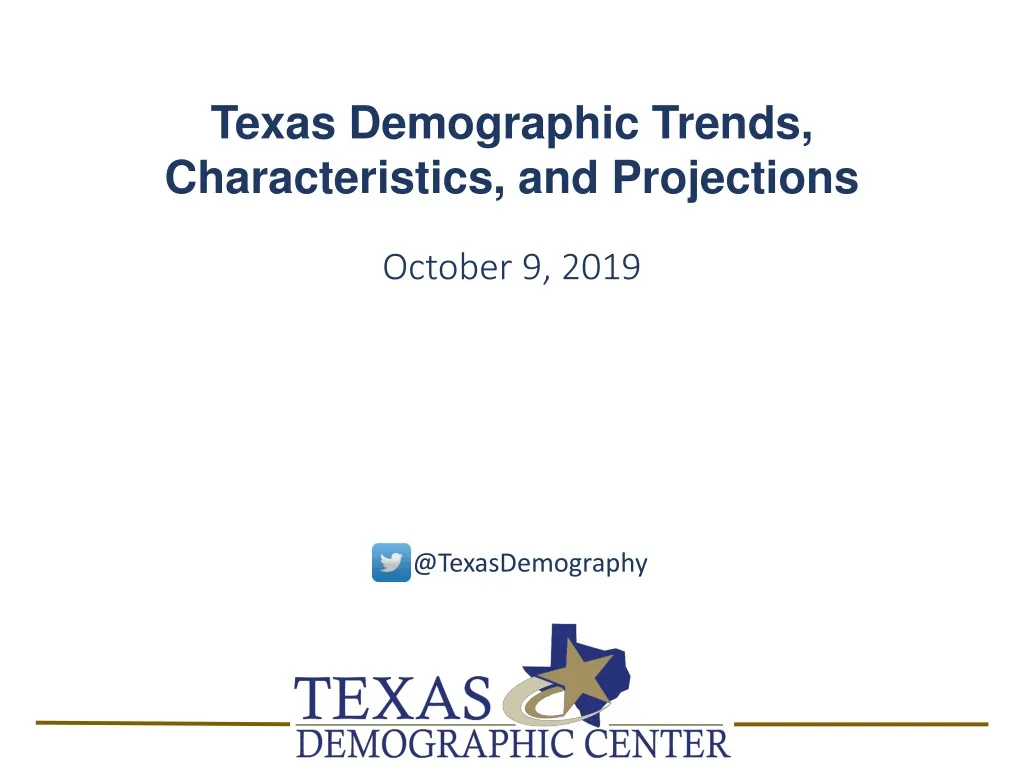 texas demographic trends characteristics