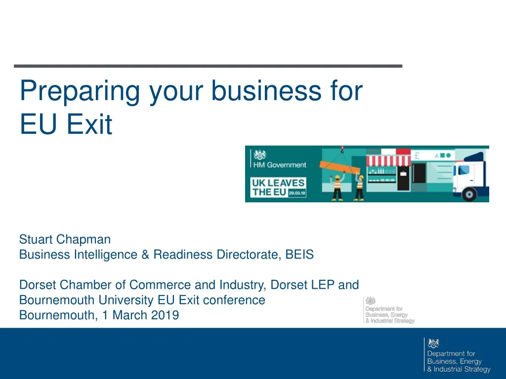 preparing your business for eu exit stuart
