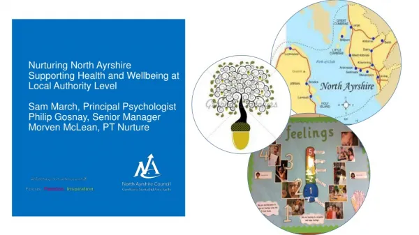 Nurturing North Ayrshire Supporting Health and Wellbeing at Local Authority Level