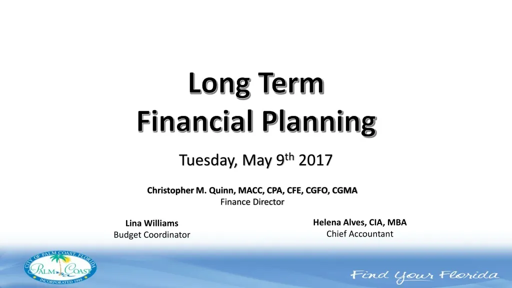 long term financial planning