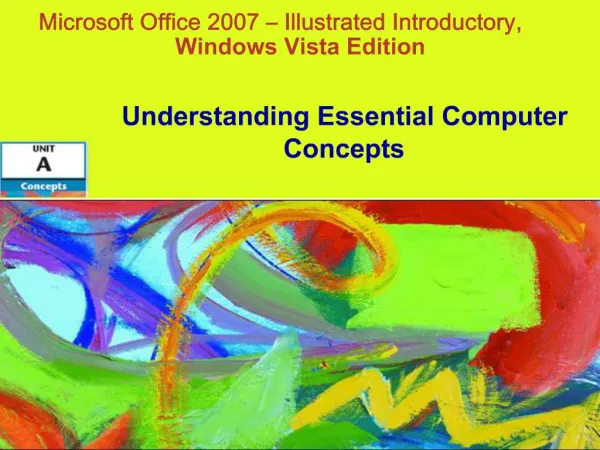 Microsoft Office 2007 Illustrated Introductory, Windows Vista Edition