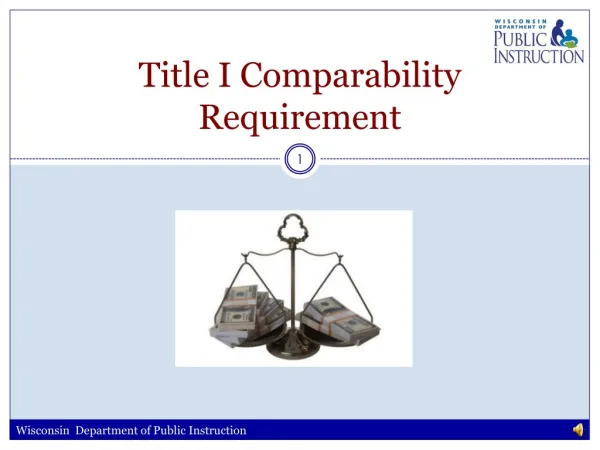 Title I Comparability Requirement