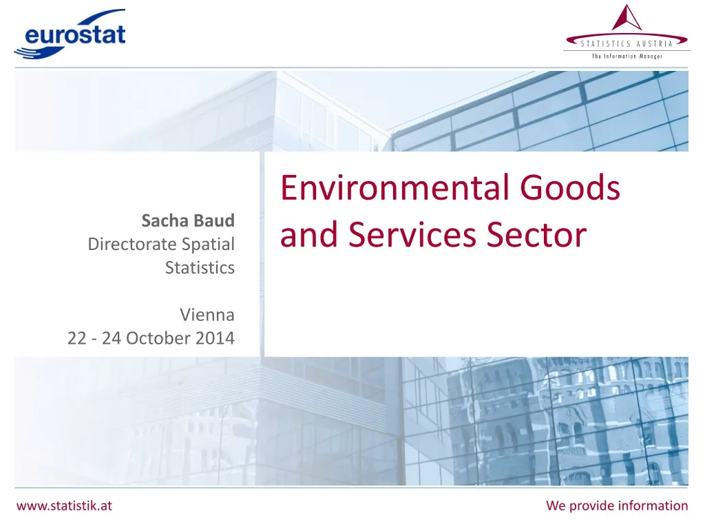 environmental goods and services sector