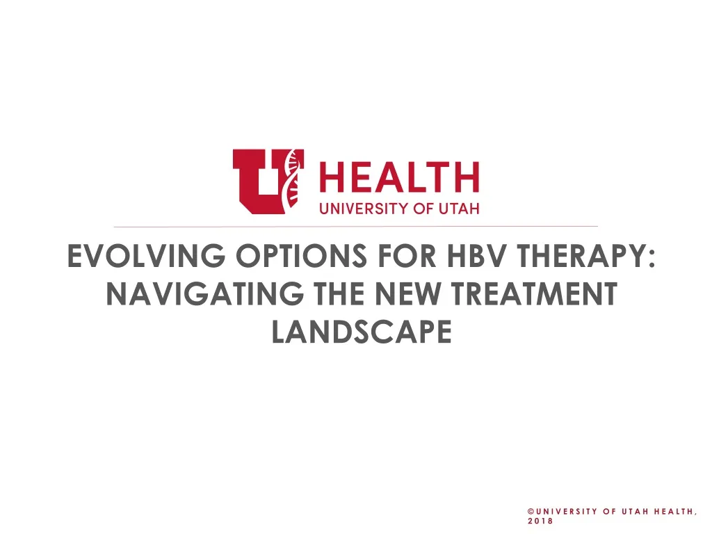 evolving options for hbv therapy navigating the new treatment landscape