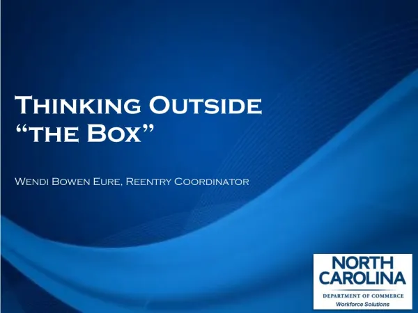 Thinking Outside “the Box”