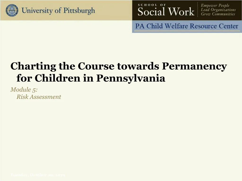charting the course towards permanency