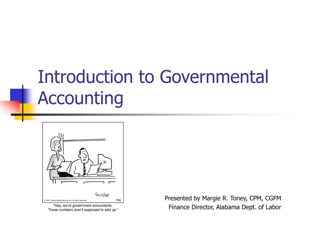 introduction to governmental accounting