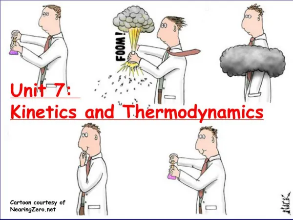 Unit 7: Kinetics and Thermodynamics