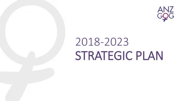 2018-2023 STRATEGIC PLAN