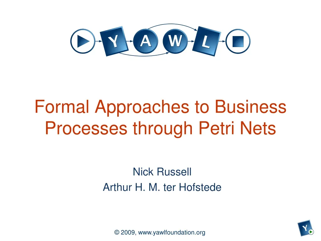 formal approaches to business processes through petri nets