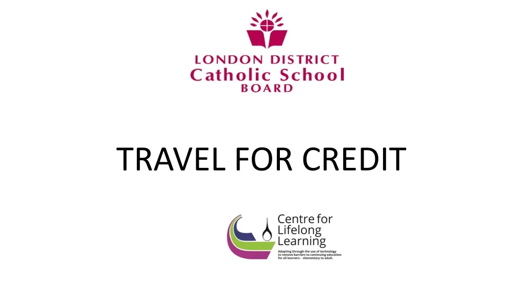 travel for credit