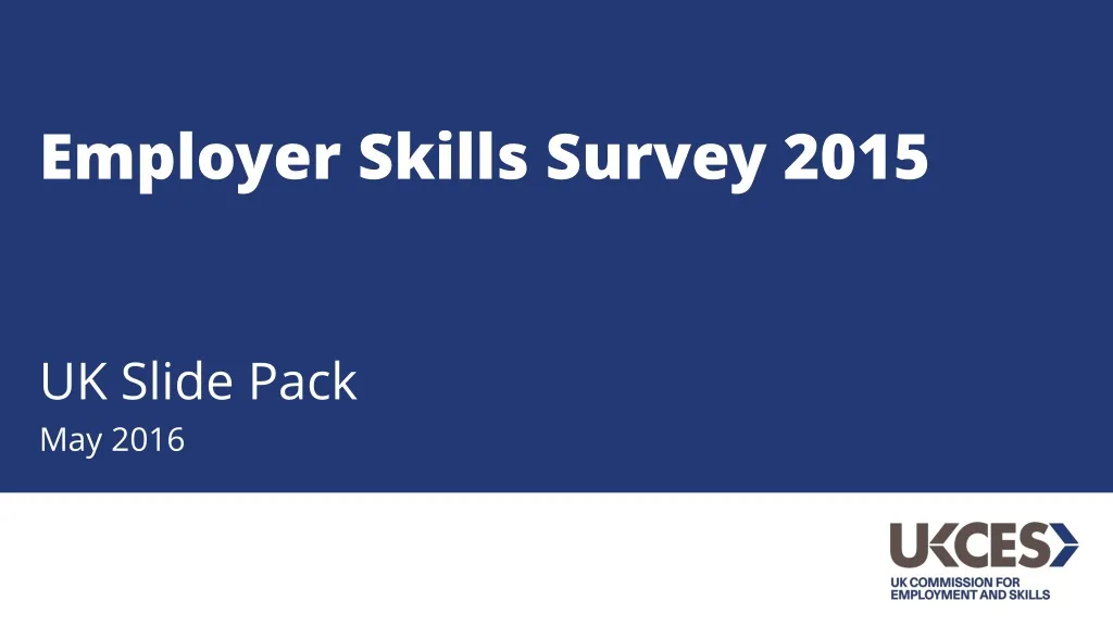 employer skills survey 2015