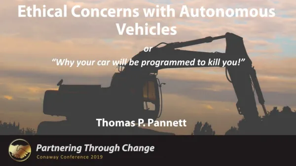 Ethical Concerns with Autonomous Vehicles