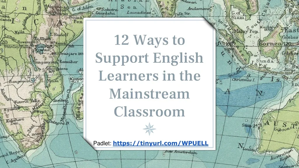 12 ways to support english learners in the mainstream classroom