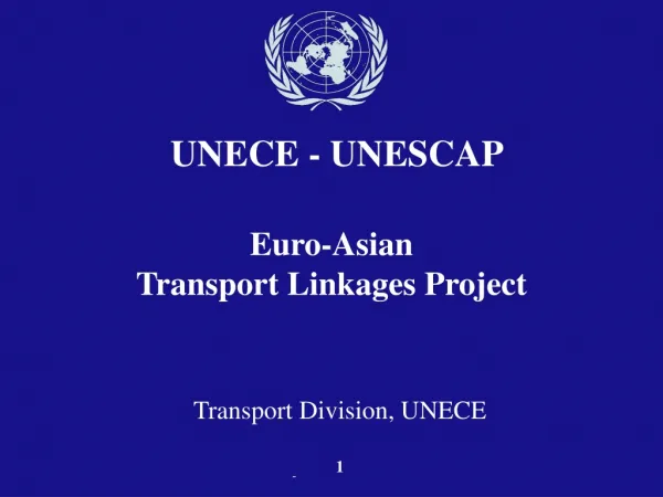 Euro-Asian Transport Linkages Project